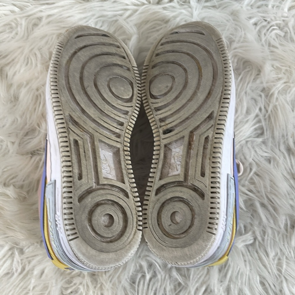 Nike Womens Air Force 1 Shadow Shoes CI0919-600 Size 8 Light Soft Pink Sneakers - Picture 11 of 12